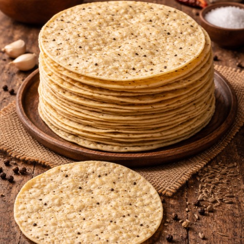 Urad dal papad | Appalam | Pappadum
